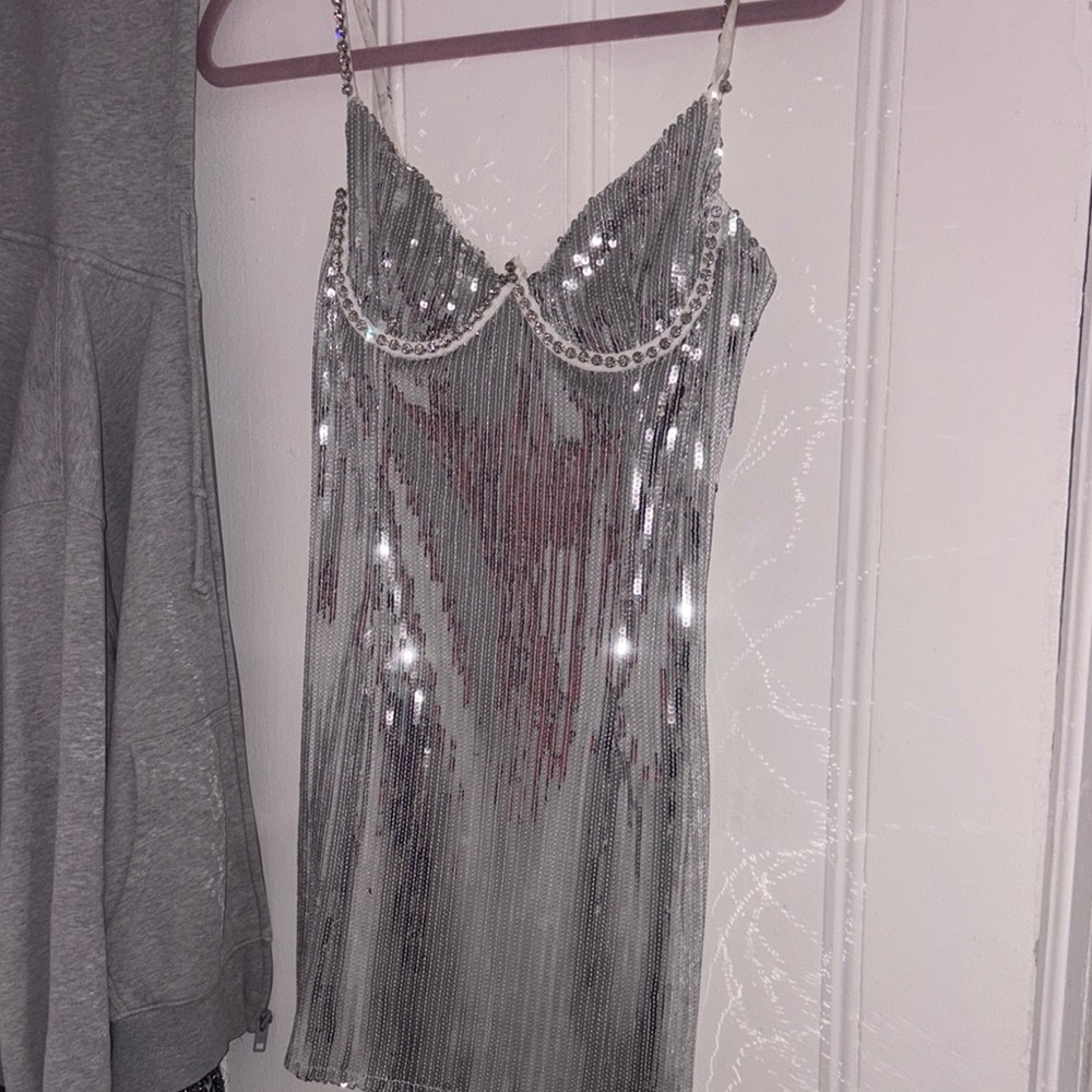 White Fox Gimme the light mini dress